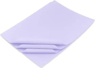 Zdjęcie produktu dla Bibuła Ozdobna 20g 38x50cm Lawendowa - papier ozdobny - 100 arkuszy
