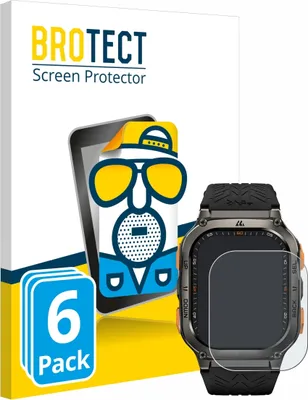 Produktbild von 6x BROTECT Schutzfolie für Kospet Tank M3 Ultra Displayschutz Displayschutzfolie Folie Matt Entspiegelungsfolie