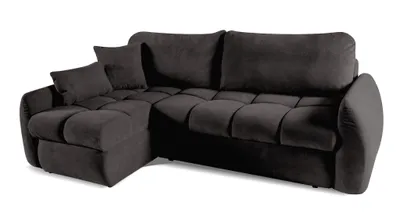 Produktbild von Ecksofa GLOW mit Schlaffunktion und 2 Bettwäschebehältern