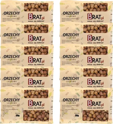 Obrázok produktu pre Lieskové orechy 10 x 50 g