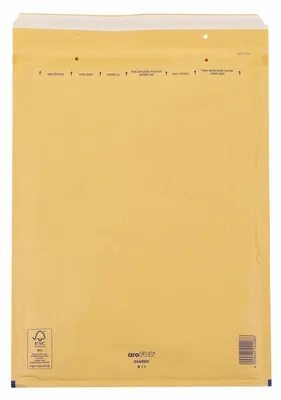 Produktbild von 25x AROFOL CLASSIC Luftpolstertaschen 9/J-19 300x445mm für A3 braun