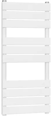 Imagen del producto de Radiador de baño Claude, conexión lateral, 480 W, blanco mate, 1000x500 mm