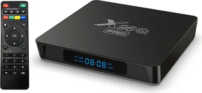 Produktbild von X96Q PRO Smart-TV-Box, 4K-Mediaplayer, Android 10, 2 GB + 16 GB Speicher, Allwinner H313-Chip 2,4 G & 5 G Dualband-WLAN