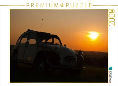 Produktbild von CALVENDO Puzzle Citroën 2CV 2000 Teile Puzzle quer | 2000 Teile Lege-Größe 90x67cm Foto-Puzzle für glückliche Stunden