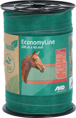Immagine prodotto di AKO Weidezaunband EconomyLine 200?m x 40?mm, 8 Leiter, 5,23??/m, Weidezubehör