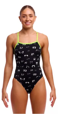Produktbild von Funkita Eye Spy Badeanzug Damen zum Binden, Größe:42