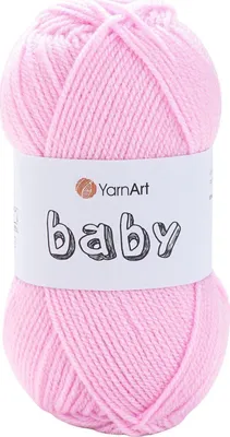 Produktbild von Yarn Art Baby 649 Light Lilac Strickgarn