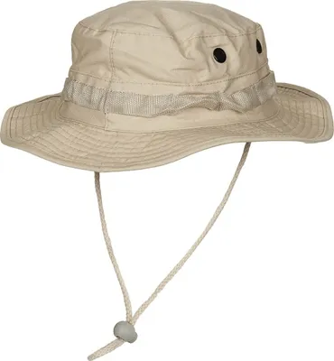 Image de MFH US GI chapeau de brousse, avec mentonnière, GI Boonie, Rip Stop, kaki