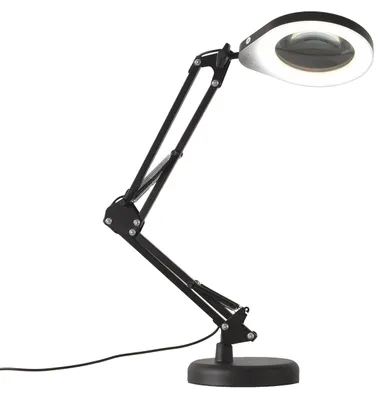 Produktbild von MasterLED LED Schreibtischlampe mit Lupe 10W 800 lm 5x 3CCT dimmbar Schwarz