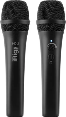 Productafbeelding van IK Multimedia iRig Mic HD 2, microfoon voor mobiele telefoons/smartphones, 40 dB, 20 - 20000 Hz, 24 bit, 96 kHz, 10 dB/m