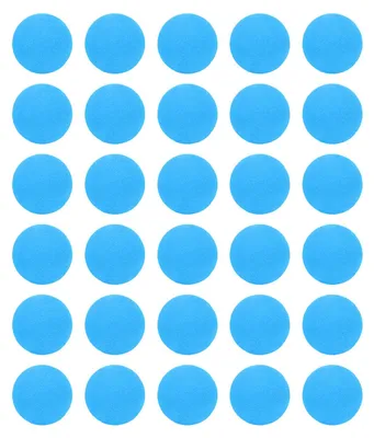 Produktbild von 30 Stück 21,5 mm EVA-Schaum-Golfbälle, weiche Übung für Indoor- und Outdoor-Training, Blau