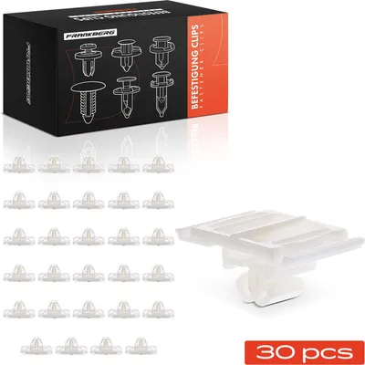 Produktbild von Frankberg 30x Befestigungsclips für Audi 100 4A2 A3 8L1 A4 8D2 A6 A8 4D2