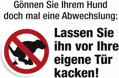 Produktbild von Kulthänger Blechschild Tür kacken KH 044