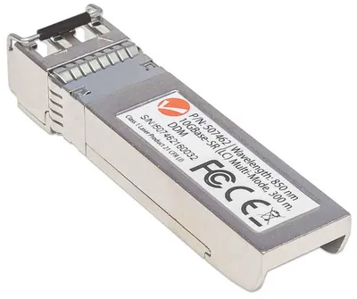 Produktbild von INTELLINET Transceiver SFP+  10G Multimode   Duplex LC  300m