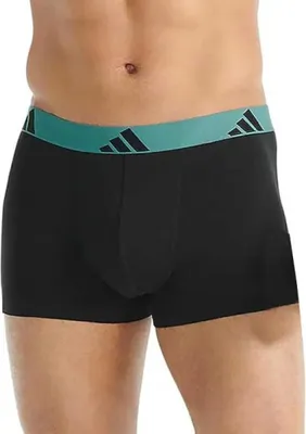 Produktbild von Adidas 3er-Pack Aktiv-Flex-Baumwoll-Unterhosen, Schwarz L