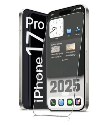 Produktbild von Für iPhone 17 Pro ( 6.3" ) - Panzerglas Glasfolie Display Schutz Folie Glas 9H Hart Echt Glas Displayschutzfolie