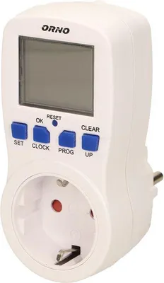 Immagine prodotto di ORNO OR-PRE-409(GS) presa programmabile, schuko, 230V, 16A