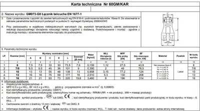Produktbild von Kettenglied Gm073-G8 6 - Hagm073 6