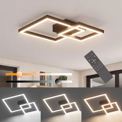 Zdjęcie produktu dla Ściemnialna lampa sufitowa LED z pilotem, 35W