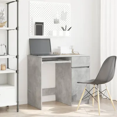 Produktbild von Möbel Schreibtisch Betongrau 86x49x76 cm Holzwerkstoff - Schreibtische &22772