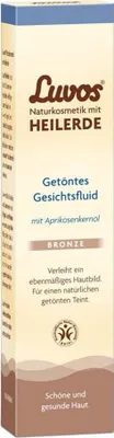 Produktbild von Luvos kosmetyki naturalne koloryzujący fluid do twarzy brąz 50 ml
