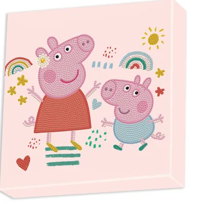 Zdjęcie produktu dla Diamond Dotz Peppa Pig Happy Days, 6 lat(a), Chłopak, dziewczyna, Dziecko, Świnia, Wielobarwny, 2378 szt.