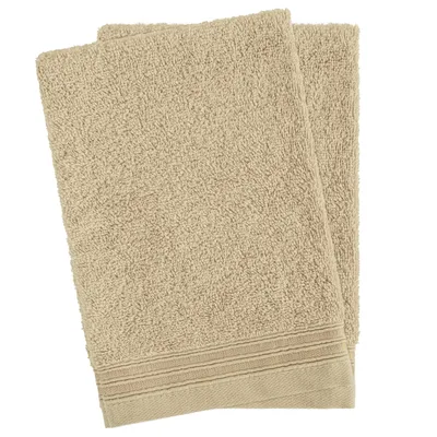 Produktbild von Hammetex Waschhandschuhe 2er Set 15x22 cm – 100% Baumwolle Frottier,  , mit Aufhängeschlaufe