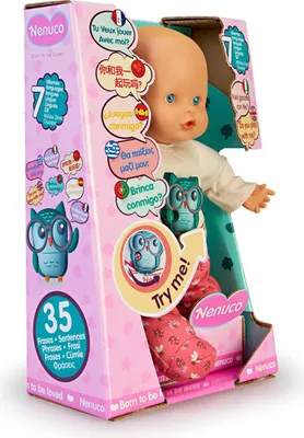 Produktbild von GP TOYS NFN78, Babypuppe, Weiblich, Mädchen, 400 g, Mehrfarbig