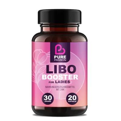 Produktbild von Pure Passion® - Libo Booster - Libido - for Ladies – Libido steigern – mit Sofortwirkung – für Ihr Liebesleben, weibliche Balance, Lust & Sinnlichkeit