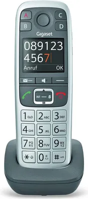 Produktbild von Gigaset E560HX Zusatz-Mobilteil schwarz