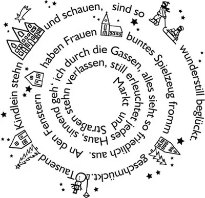 Produktbild von Rayher Weihnachtsstempel 7x7cm