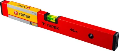 Produktbild von Aluminium-Wasserwaage 40 cm mit 2 Libellen – Präzise Messung