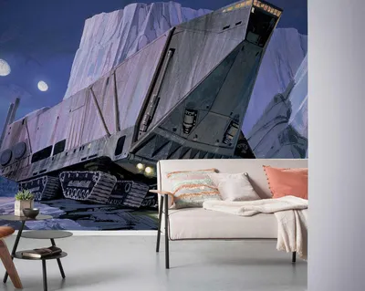Produktbild von Komar Vlies Fototapete "Star Wars Classic RMQ Sandcrawler" - Größe: 500 x 250 cm (Breite x Höhe), 10 Bahnen