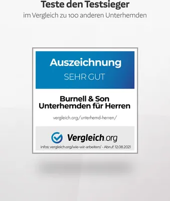 Produktbild von Burnell & Son Tank Top 3er Pack, Größe:3XL, 3er Pack Farben:schwarz