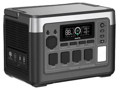 Produktbild von Tragbare Powerstation, 1800W AC-Ausgang, LiFePO4-Batterie, 1800W 1024Wh, 1500W - 2000W, 220V, EU