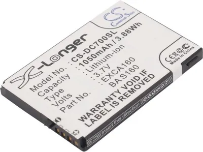 Produktbild von TECHTEK Akku Kompatibel mit [Dopod] C720, C720W, für [HTC] Cavalier, Excalibur, Excalibur 100, S620, S621, für [T-Mobile] Dash, MDA Mail, für [Ora
