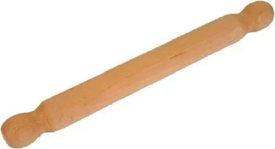 Produktbild von Nudelholz - Teigrolle, Buchenholz, Länge 28,5 cm
