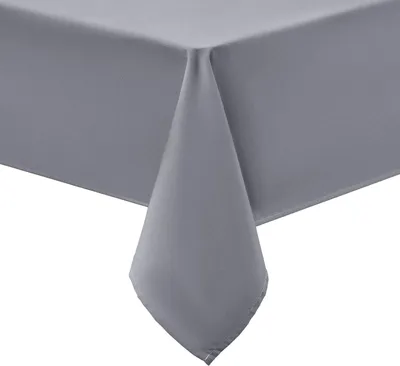 Produktbild von Abwaschbare Tischdecke Rechteckig 100x140cm aus Polyester in Grau