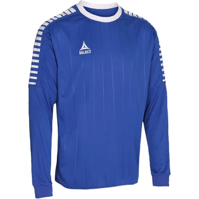 Produktbild von SELECT Argentina Trikot Langarm, Gr.14, blau weiss