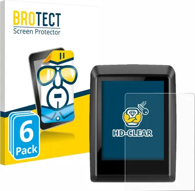 Produktbild von 6x Für Bosch Kiox 500 Schutzfolie BROTECT Displayschutz Display Schutz Folie Klar Transparent