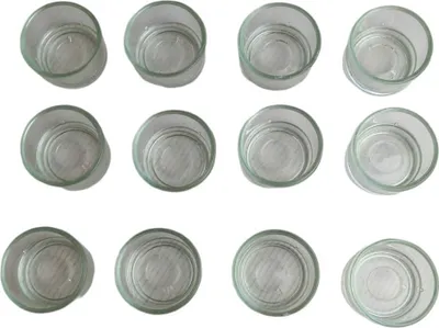 Produktbild von BigDean 12er Set Teelichtgläser -   Germany - Ideal für Teelichter, Kerzen und als Behälter