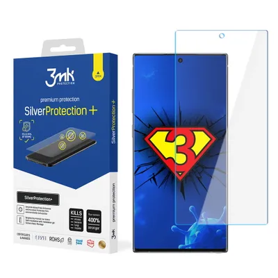 Produktbild von 3mk Display Antimikrobielle Schutzfolie SilverProtection+ für Samsung Galaxy Note 10+ 0,21mm Self-Heal