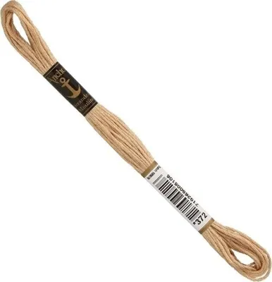 Zdjęcie produktu dla Anchor Stranded Bawełna 00372 8 m Przędza do haftu