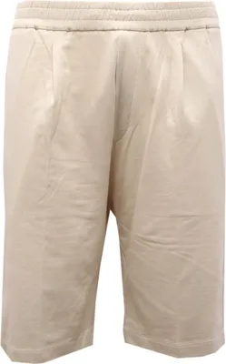 Produktbild von 6277AH bermuda uomo PAOLO PECORA off white jersey Baumwolle shorts man