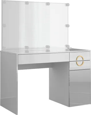 Obrázok produktu pre Toaletný stolík Vicco Adela biely 115 cm s LED osvetlením, Model 40858