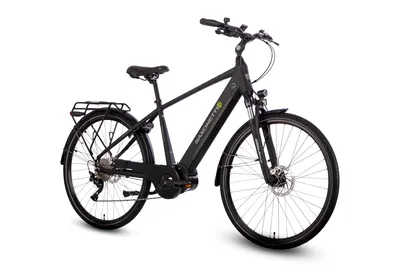 Produktbild von SAXONETTE,Premium Sport Diamant,28",E-Bike,Elektrofahrrad, 10-Gang Kettenschaltung, 90Nm Mittelmotor, 522Wh Akku, RH48 (schwarz matt)