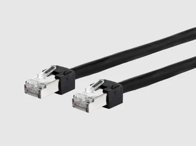 Produktbild von METZ CONNECT Patchkabel Cat.6 Ultraflex500 VoIP AWG 26 5,0 m schwarz