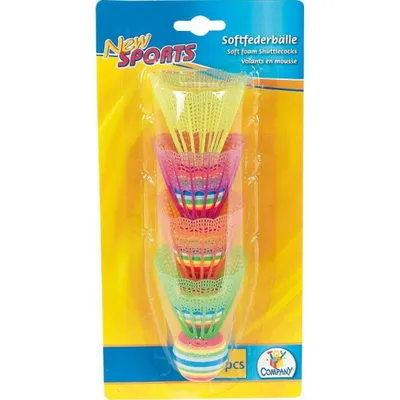 Produktbild von New Sports Soft-Federbälle bunt 4er Set, 1Stück