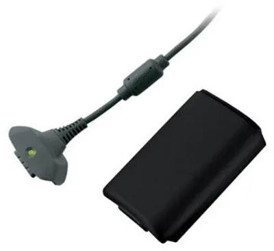 Image de Microsoft Xbox 360 Play and Charge Kit Kit de jeu et de charge