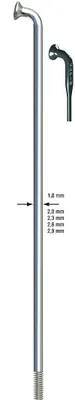 Produktbild von Sapim Speichenführer Speichenführer Edelstahl 2x266mm b